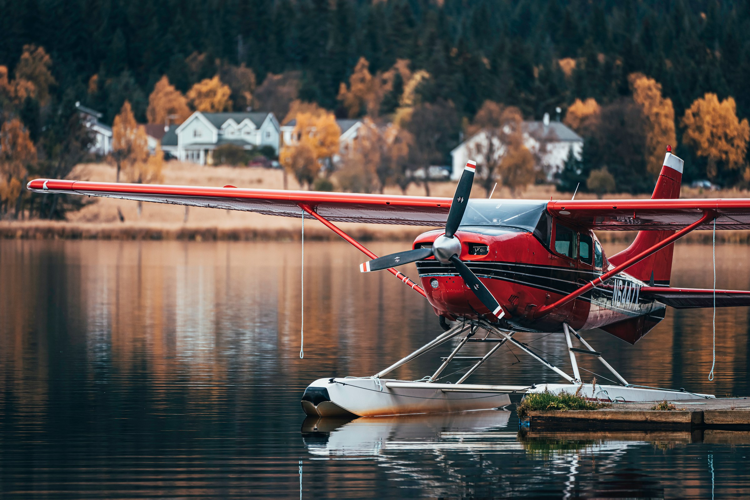 Float plane in Alaska